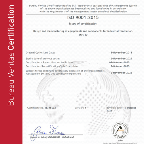 ISO 9001 Certificate