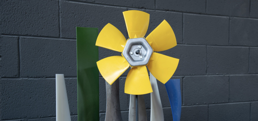 What is an axial flow fan?